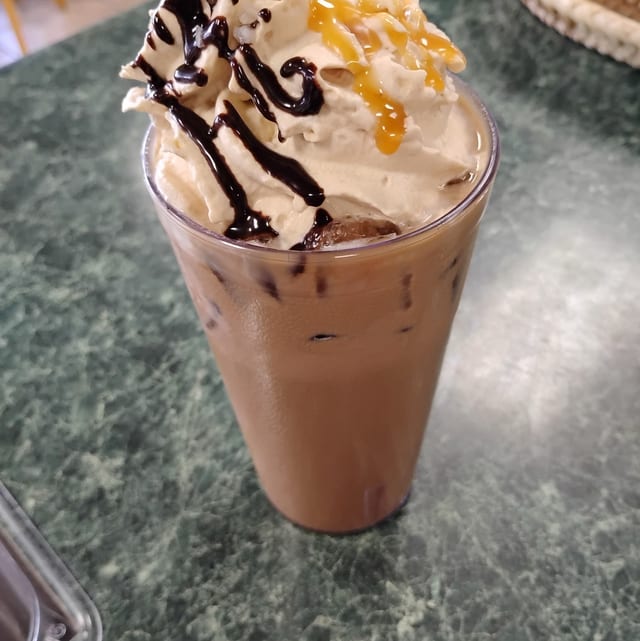 Iced Salted Caramel Mocha.