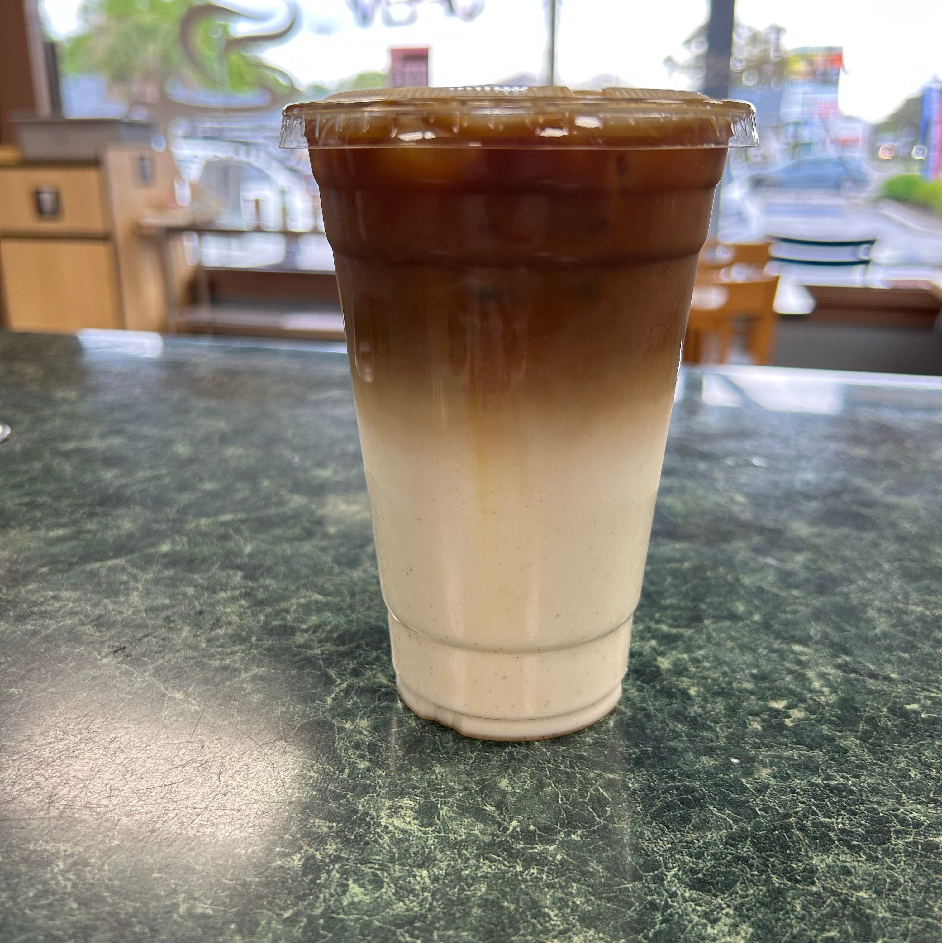 Caramel Macchiato (Hot or Iced).