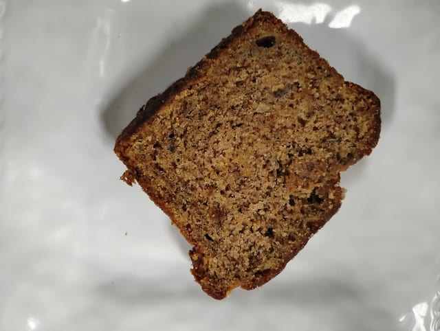 Slice of Banana Bread.