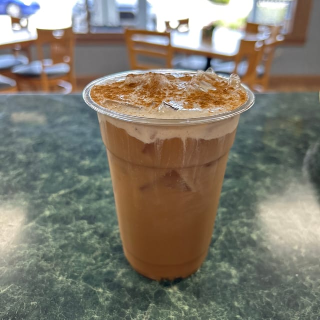 Iced Pumpkin Spice Latte.
