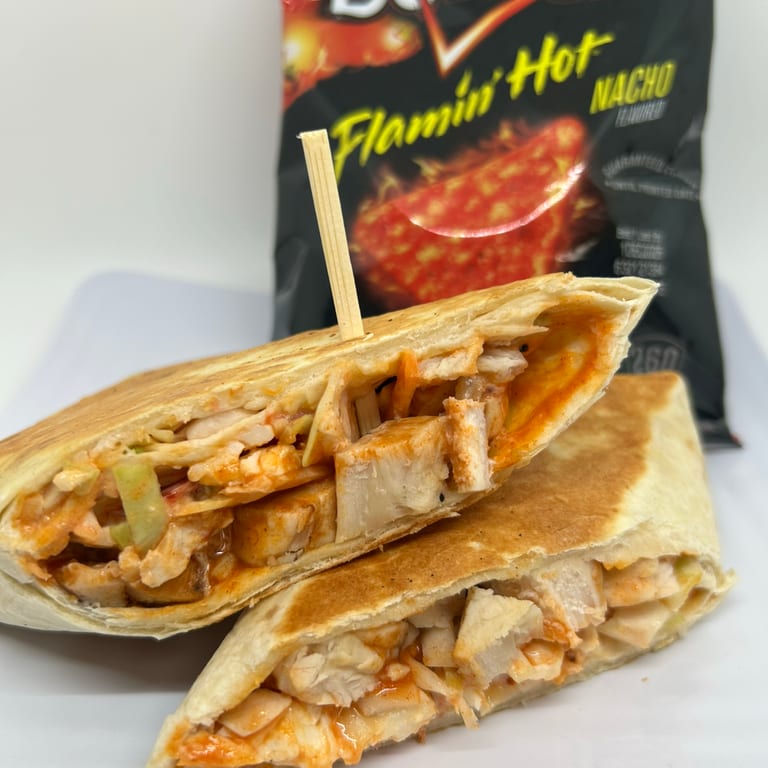 Buffalo Chicken Wrap Delight