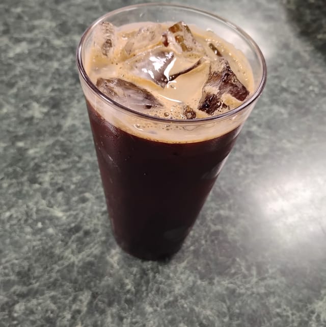 Iced Americano.
