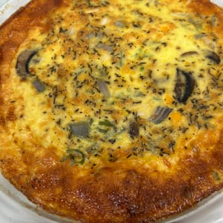 Quiche with Fresh Fruit