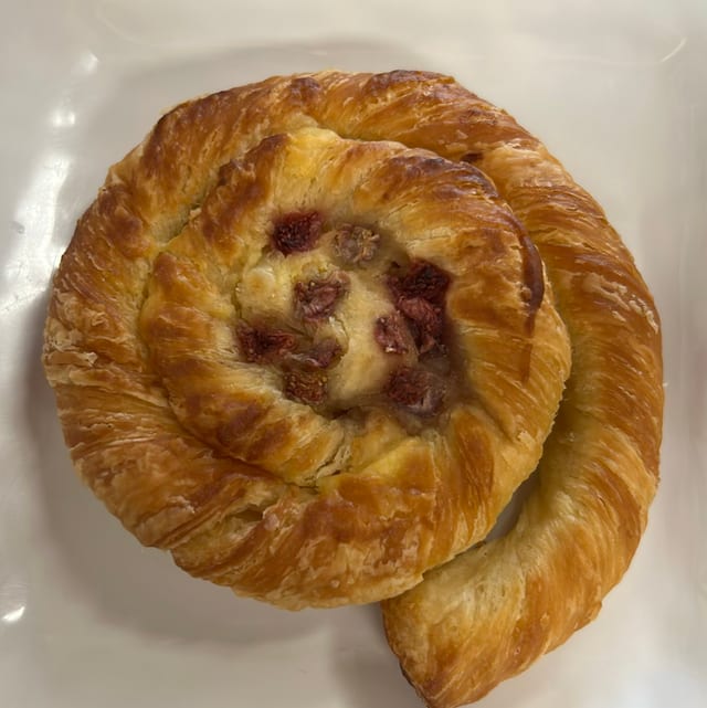 Strawberry Cream Cheese Danish.