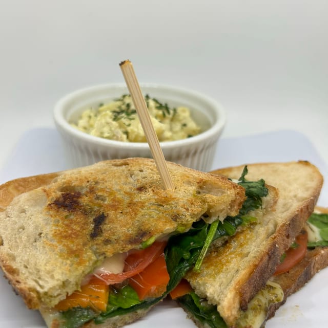 Balsamic Garden Pesto Melt.
