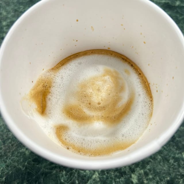 Espresso Macchiato (Hot Only).